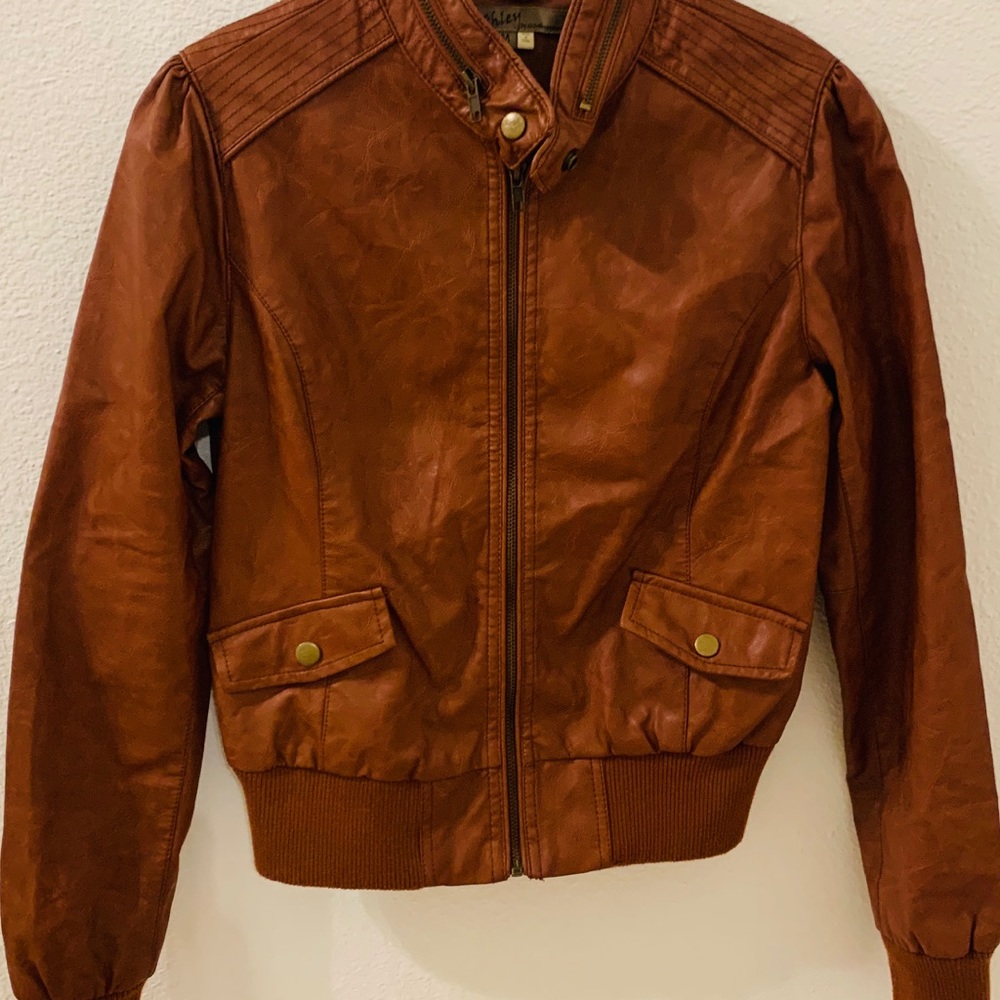 leather jacket